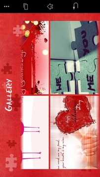 Valentine Photo Puzzle游戏截图4