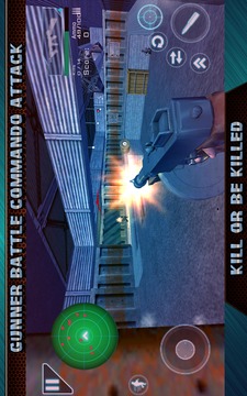 Gunner Battle Commando Attack游戏截图1