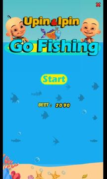 Upin & Ipin Go Fishing游戏截图1