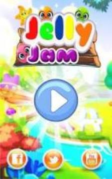 Jelly Jam Match 3游戏截图1