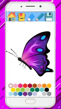 Butterfly Coloring Book - Coloring Butterfly 2018游戏截图1