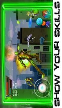 Flying Iron Ultimate Hero Mission Man City游戏截图2