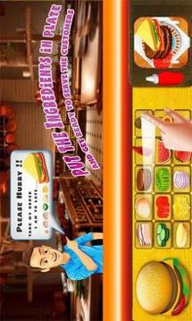 Burger Shop Food Court Game游戏截图2