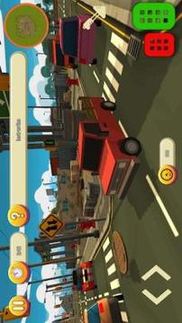 Cartoon City Truck Transport Simulator 2018游戏截图3