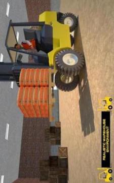 Forklift Games: Rear Wheels Forklift Driving游戏截图3