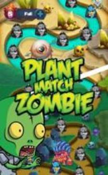 Plant And Zombie Match游戏截图1