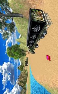 Real Drive Army Check Post Truck Transporter游戏截图4