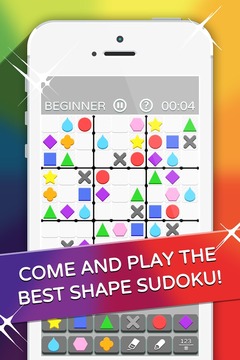 Mega Sudoku: Fun Shape Puzzler游戏截图1