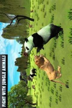 Wild Panda Family Jungle Sim游戏截图2