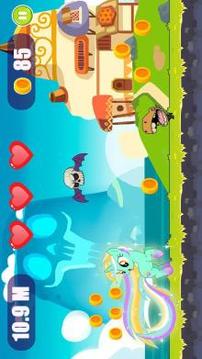 Super Little Rush pony runner Dash游戏截图1