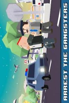 Blocky Police Family Simulator: City Criminals游戏截图2