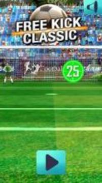 3D Freekick - The 3D Flick Football Game游戏截图1