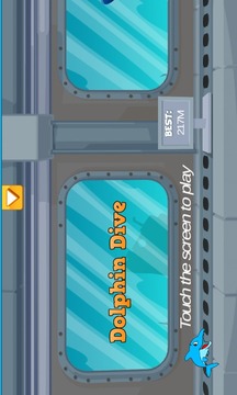 Hungry Dolphin Sea Star Dive游戏截图1