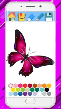 Butterfly Coloring Book - Coloring Butterfly 2018游戏截图3