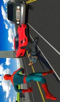 Flying Spider Hero City Rescue游戏截图2