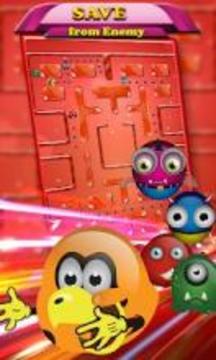 Modern Pac-Man Puzzle World – Pellets Eat Party游戏截图4