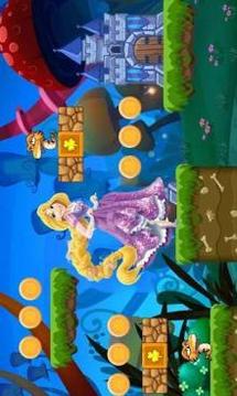 Royal Princess Rapunzel Runner - Girl Survival Run游戏截图3