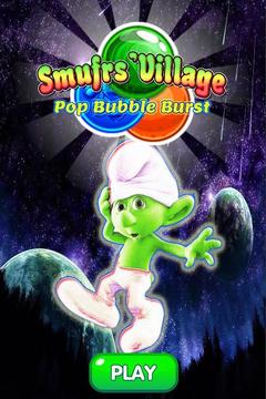 Smurf Bubble Space - Village Pop Shooter游戏截图3