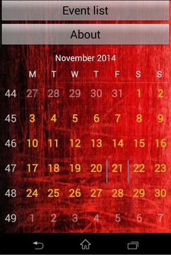 MMA Calendar游戏截图1