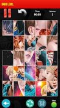 BTS Pictures Tiles Puzzle Kpop Game ♥游戏截图4