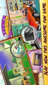 Hidden Objects - Teens Messy House游戏截图2