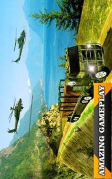 Army Truck Driving Simulator 3D:Offroad Cargo Duty游戏截图5