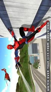 Flying Spider Hero - The Super Hero Game 2018游戏截图2