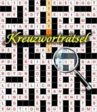 German Crossword Word Game Free游戏截图1