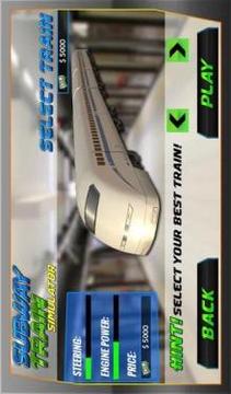 Bullet Train Subway Station 3D游戏截图2