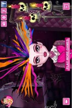 Monster Crazy Hair Salon游戏截图2