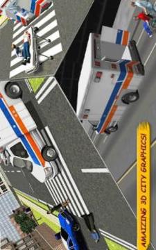 Ambulance Driver Rescue - Ambulance Games游戏截图1