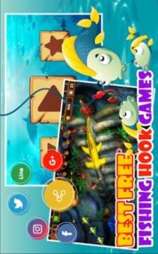 Best Free Fishing Hook Games游戏截图1