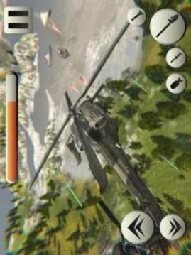 Gunship Helicopter Combat AirStrike Battle Games游戏截图3