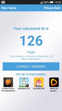 Mensa IQ Test游戏截图5