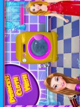 Laundry Wash Clothes And Ironing Game For Girls游戏截图3