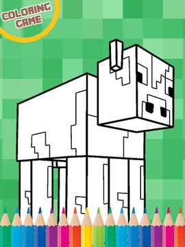 PE Coloring for minecrafts fan游戏截图1