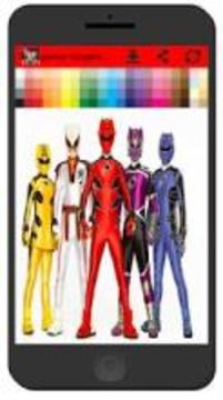 power rangers coloring游戏截图2