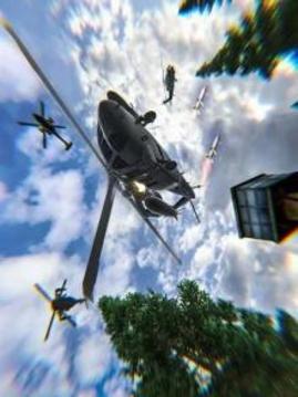 Gunship Helicopter Combat AirStrike Battle Games游戏截图1