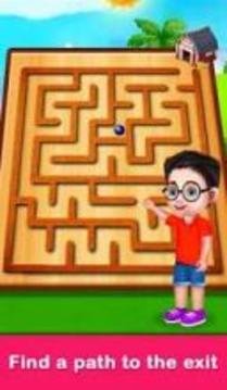 Educational Virtual Maze Puzzle for Kids游戏截图5