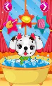 Puppies Care Salon - Animals Care Game游戏截图3