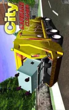 City Garbage Cleaner Truck Sim: Urban Trash Truck游戏截图2