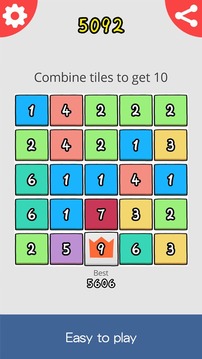 Just Get 10 - Hard Puzzle Game游戏截图4