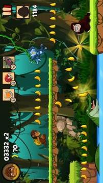 Kong rush - banana run游戏截图4