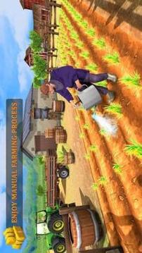 Primitive Farming Machine - Harvesting Rice游戏截图4