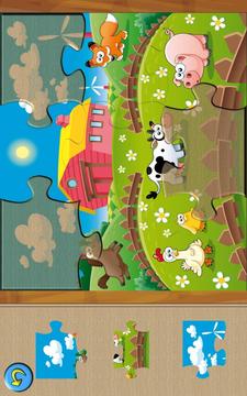 Farm Animal Puzzles for Kids游戏截图3