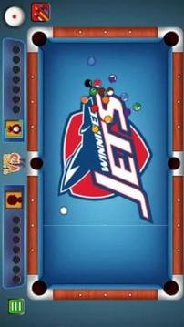 Billiards Winnipeg Jets Theme游戏截图5