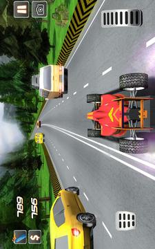 Fast Speed Highway Car Driving: Formula Race Games游戏截图2