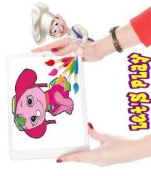 How to Color Paw Patrol and Peppa for fans free游戏截图2