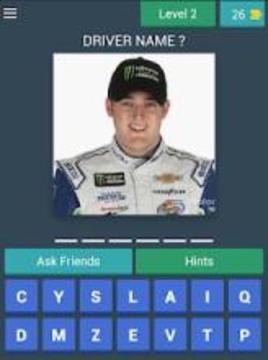 NASCAR DRIVER GUESS游戏截图4