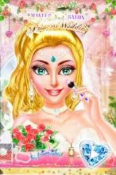 MakeUp Salon Princess Wedding - Makeup & Dress up游戏截图1